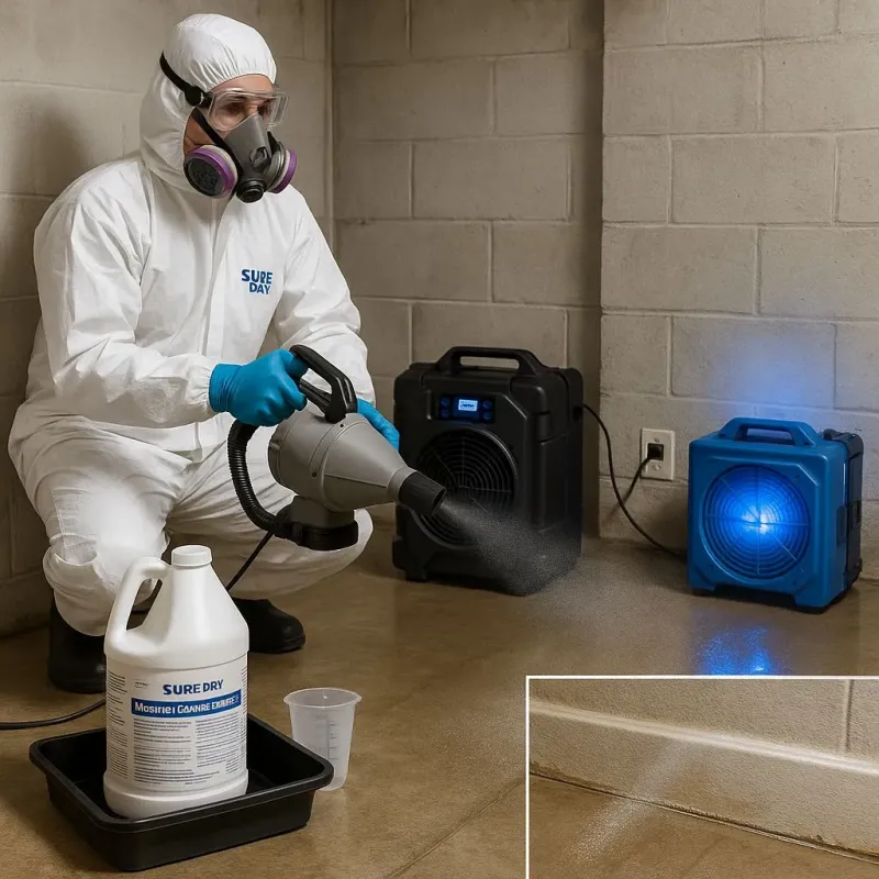 Sanitization and Odor Removal process in Newberry, MI