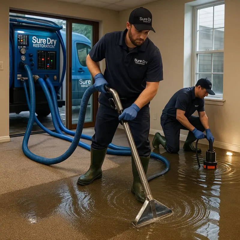 Water Extraction and Removal process in Newberry, MI